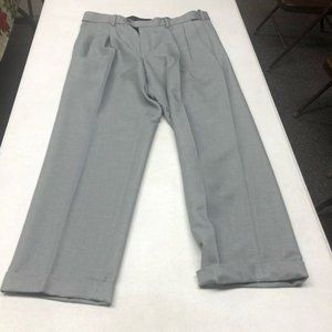 NWT Croft & Barrow 36x29 Men’s Gray Pleated Front Dress Pants